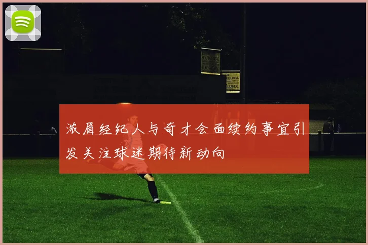 浓眉经纪人与奇才会面续约事宜引发关注球迷期待新动向